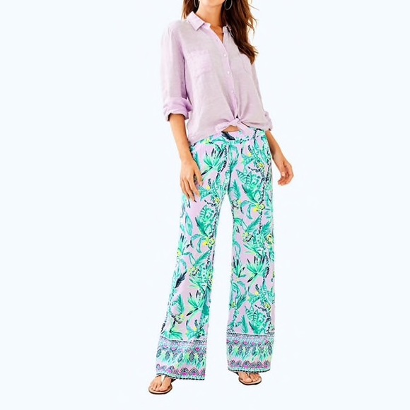 Lilly Pulitzer Pants - Lilly Pulitzer Bal Harbour Palazzo Pant